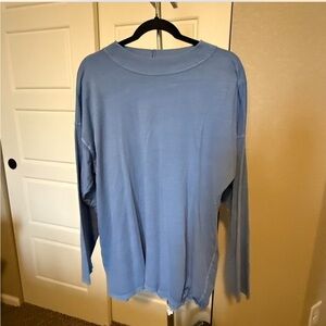 Free People We the Free Be Free Tunic- All Aboard Blue Color